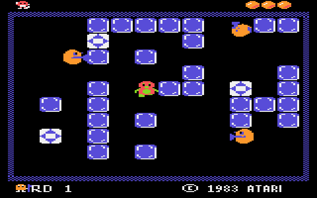 Pengo (1983) (Atari) Screenshot 1